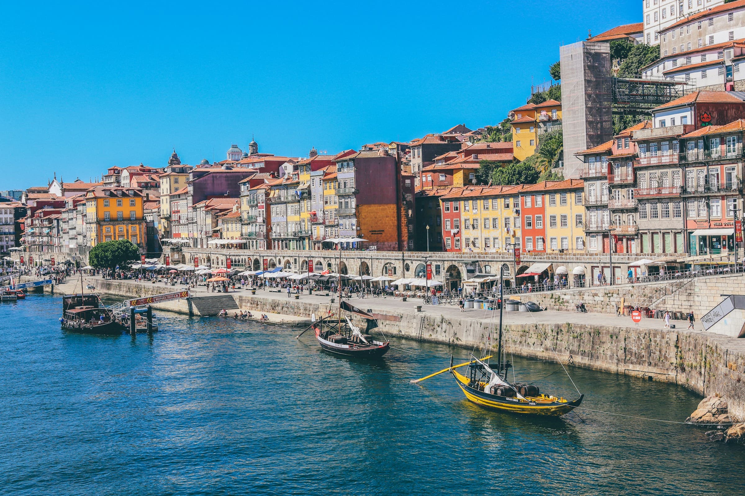 Cais da Ribeira, pinned on Locus